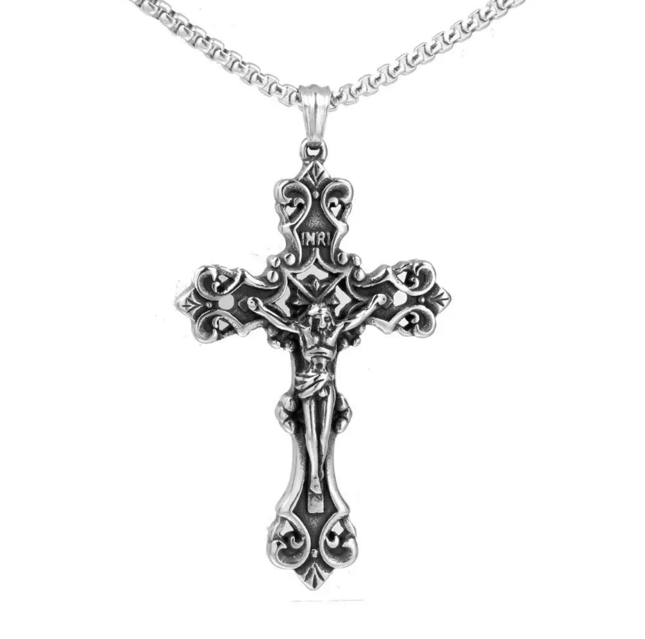 Cathedral Cross Necklace